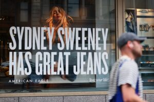 American Eagle Ad Campaign Featuring Actor Sydney Sweeney Draw Controversy
