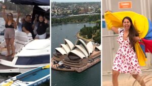 Huge crowds have gathered at Sydney Harbour to ring in the New Year.