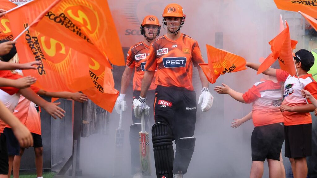 BBL - Perth Scorchers v Sydney Sixers