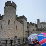 protesters-throw-custard-at-imperial-state-crown-in-london