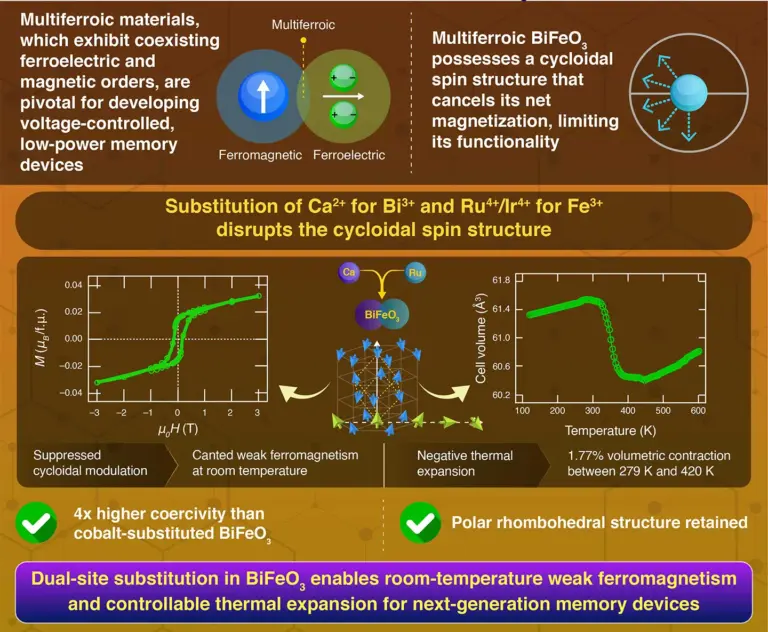 researchers-enhance-magnetism-in-bismuth-ferrite-for-future-memory-devices