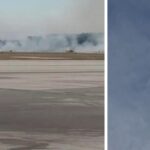 United Airlines plane makes emergency landing.