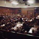 General View Of The Nuremburg Trial