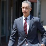 Toni Buti and Matt Moran pressconference qat a building site in Wembley.