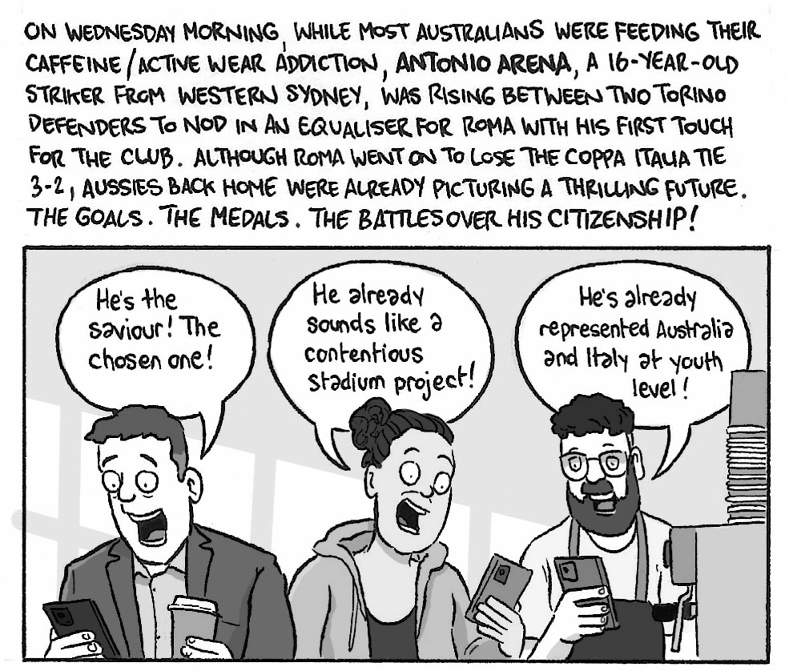 antonio-arena-shines-in-stunning-roma-debut-inspires-fans