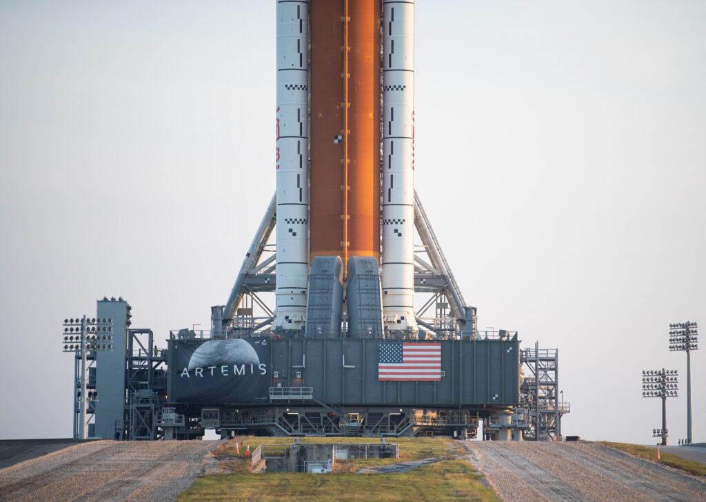 nasa-s-sls-rocket-rolls-out-for-artemis-ii-mission-to-moon