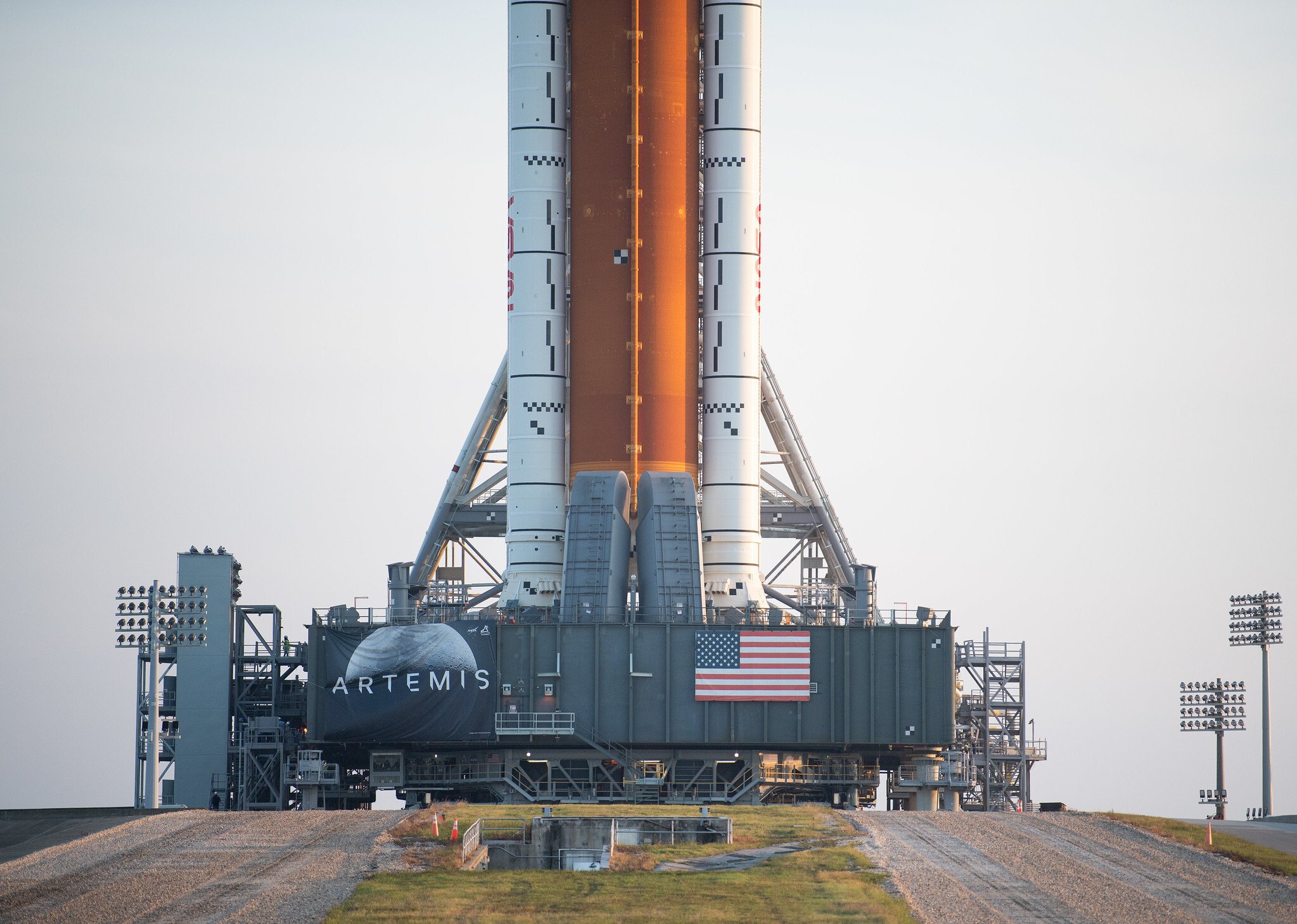 nasa-s-sls-rocket-rolls-out-for-artemis-ii-mission-to-moon