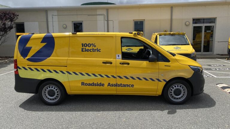 RAC’s first-ever electric roadside assistance van has arrived