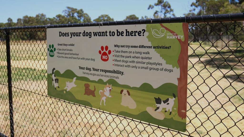 A new enclosed dog park has opened in the Shire of Harvey.