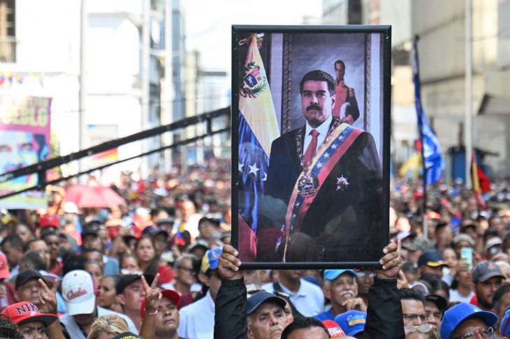 TOPSHOT-VENEZUELA-US-CONFLICT-CRISIS