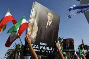 Supporters of Regime-Change in Iran Rally in L.A.