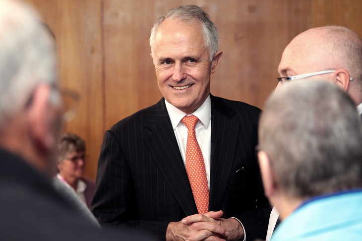 Malcolm Turnbull Campaigns On Jobs And Growth In Tasmania