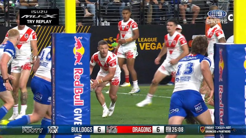 damien-cook-s-brilliant-kick-leads-to-dragons-try-in-thrilling-match